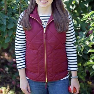 J. Crew Factory Quilted Vest - S